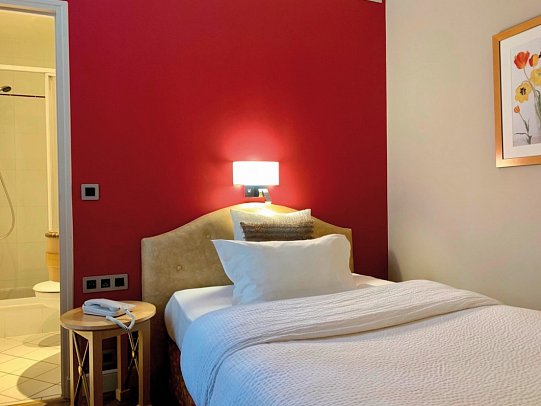 Hotel Central Saint-Germain - Wohnbeispiel Einzelzimmer (Zimmercodierung EB1)