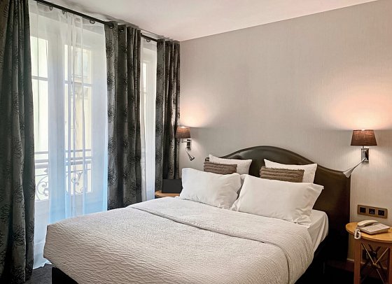 Hotel Central Saint-Germain - Wohnbeispiel Doppelzimmer (Zimmercodierung DB1)