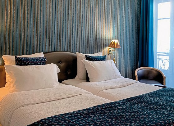 Hotel Central Saint-Germain - Wohnbeispiel Doppelzimmer (Zimmercodierung DB1)