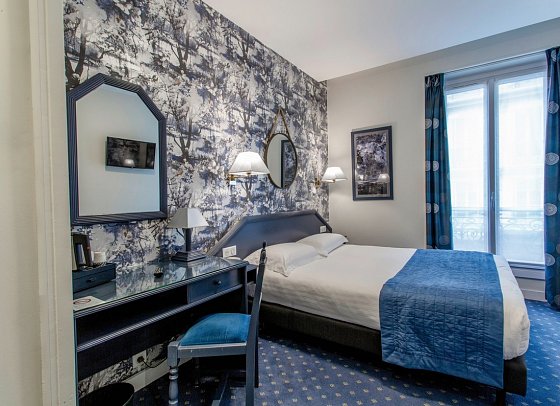 Hotel du Pré - Wohnbeispiel Doppelzimmer (Zimmercodierung DB1)