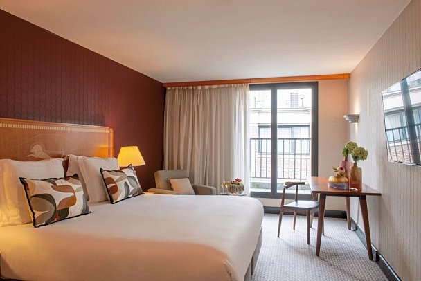 Les Jardins du Marais - Wohnbeispiel Doppelzimmer Superior (Zimmercodierung DS1)