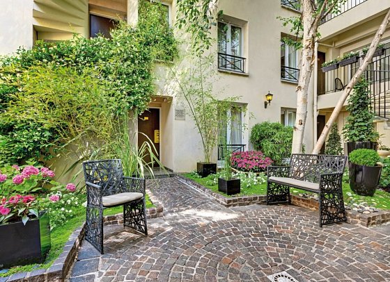 Le Patio Bastille - Wohnbeispiel Junior Suite (Zimmercodierungen JB1 & FB1)