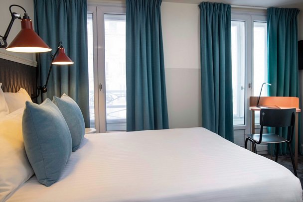 Hotel des Mines - Wohnbeispiel Doppelzimmer Klassik (Zimmercodierung DG1)