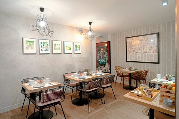 Hôtel Littéraire Marcel Aymé BW Premier Collection - Wohnbeispiel Doppelzimmer Classic (Zimmercodierung DG1)