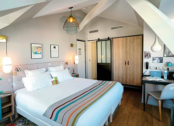 Hôtel Littéraire Marcel Aymé BW Premier Collection - Wohnbeispiel Doppelzimmer Classic (Zimmercodierung DG1)