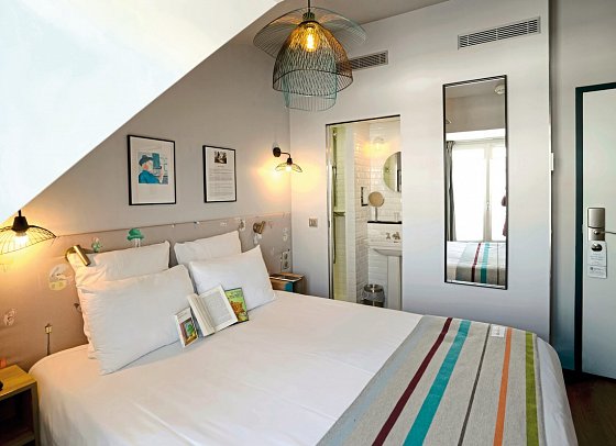 Hôtel Littéraire Marcel Aymé BW Premier Collection - Wohnbeispiel Doppelzimmer Classic (Zimmercodierung DG1)
