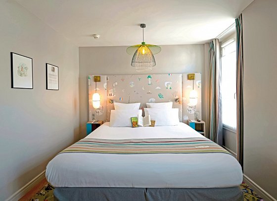 Hôtel Littéraire Marcel Aymé BW Premier Collection - Wohnbeispiel Doppelzimmer Superior (Zimmercodierung DS1)