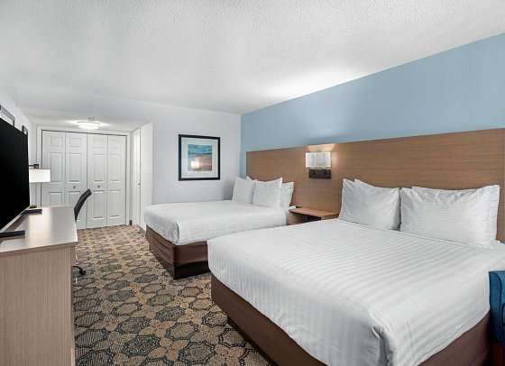 Best Western Palm Beach Lakes - Wohnbeispiel Standard Two Queen beds (Zimmercodierung UG4)