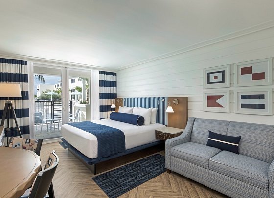 Hutchinson Shores Resort Jensen Beach - Wohnbeispiel Pool View Room (Zimmercodierung XG1)