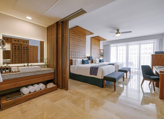 Sensira Resort & Spa - Riviera Maya - Wohnbeispiel Agatha Queen Room (Zimmercodierung DB2)
