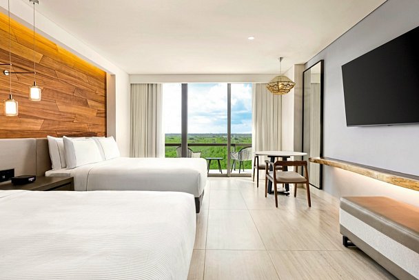 Hilton Cancun, an All Inclusive Resort - Wohnbeispiel Tropicalview King (Zimmercodierung UBG)