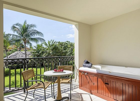 Ocean Coral & Turquesa - Wohnbeispiel Privilege Jr Suite Garden View (Zimmercodierung JR1)