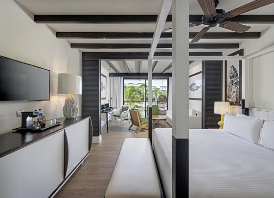 Ocean Riviera Paradise - Wohnbeispiel Daisy Juniorsuite Garden View (Zimmercodierung J1G)