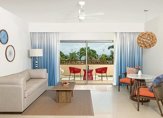 Dreams Puerto Morelos Resort & Spa - Wohnbeispiel Juniorsuite Tropicalview (Zimmercodierung JBG)