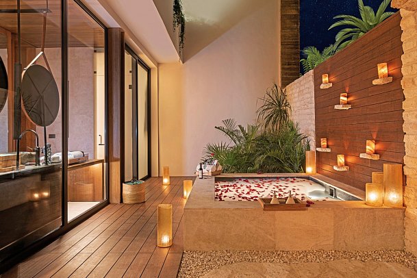 Banyan Tree Mayakoba - Beachfront Terrace Pool Suite King (Zimmercodierung W9O)