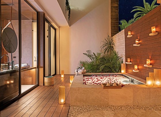 Banyan Tree Mayakoba - Beachfront Terrace Pool Suite King (Zimmercodierung W9O)