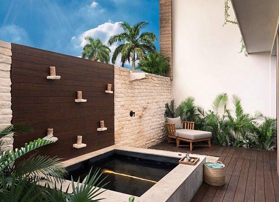 Banyan Tree Mayakoba - Beachfront Terrace Pool Suite King (Zimmercodierung W9O)
