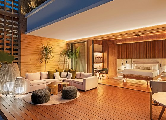 Banyan Tree Mayakoba - Beachfront Terrace Pool Suite King (Zimmercodierung W9O)