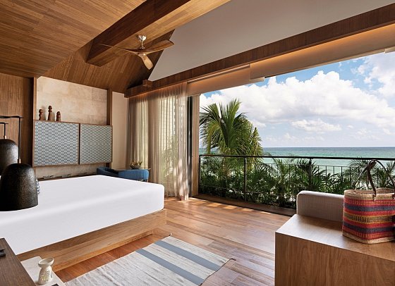Banyan Tree Mayakoba - Oceanfront Balcony Pool Suite King (Zimmercodierung W9M)
