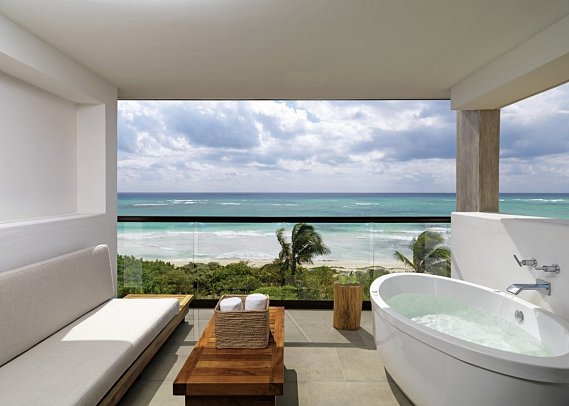 UNICO 20º87º HOTEL RIVIERA MAYA - Wohnbeispiel Alcoba Ocean Front (Zimmercodierung UB3)