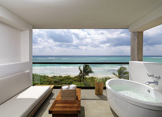 UNICO 20º87º HOTEL RIVIERA MAYA - Wohnbeispiel Alcoba Ocean Front (Zimmercodierung UB3)