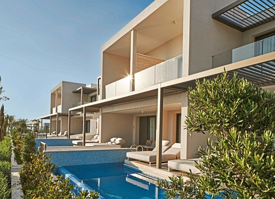 Mare Village Paphos - Wohnbeispiel Suite Swim-Up (Zimmercodierung WBQ)