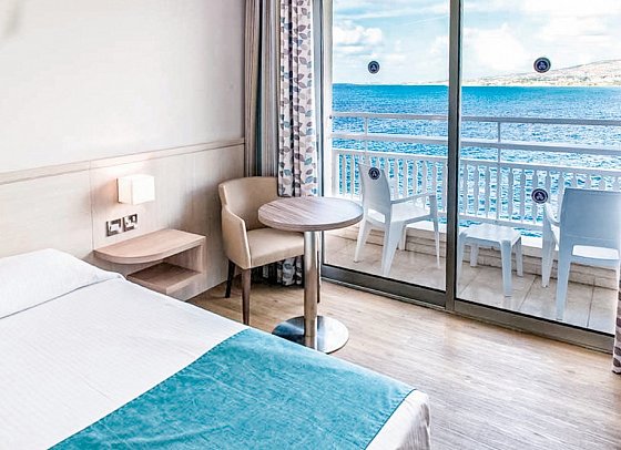 Cynthiana Beach - Wohnbeispiel Doppelzimmer Meerblick (Zimmercodierung DBM)