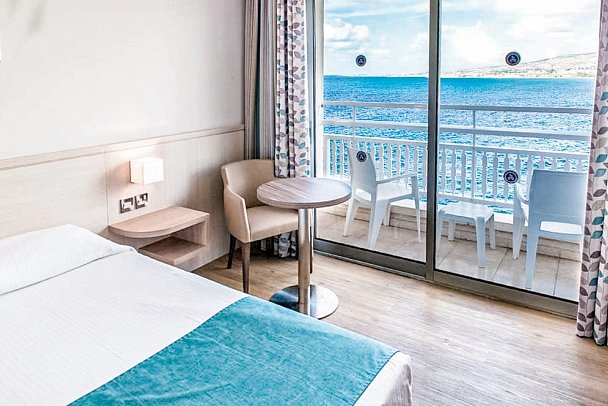 Cynthiana Beach - Wohnbeispiel Doppelzimmer Meerblick (Zimmercodierung DBM)