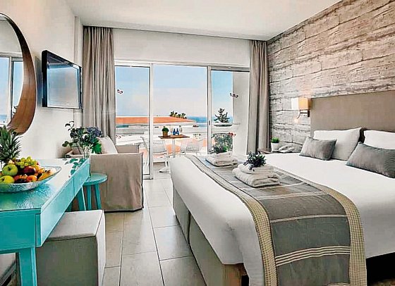 Leonardo Plaza Cypria Maris Beach Hotel & Spa - Wohnbeispiel Doppelzimmer (Zimmercodierungen DBL, DBN & DBM)