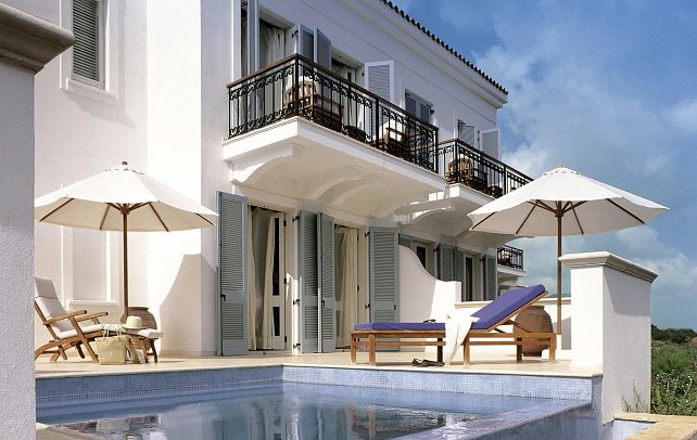 Anassa - Wohnbeispiel Garten-Studio Meerblick mit Privat-Pool (Zimmercodierung SB2)