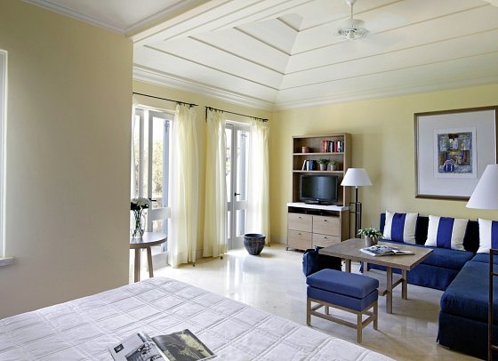 Anassa - Wohnbeispiel Juniorsuite mit Privat-Pool (Zimmercodierung JB1)