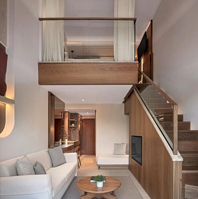 Elysium - Wohnbeispiel Duplex Suite (Zimmercodierungen MB1 & MB2)