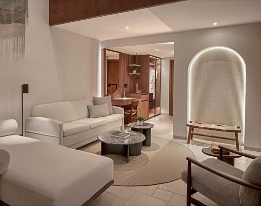 Elysium - Wohnbeispiel Garten Villa Suite mit Privat-Pool (Zimmercodierung V1R)