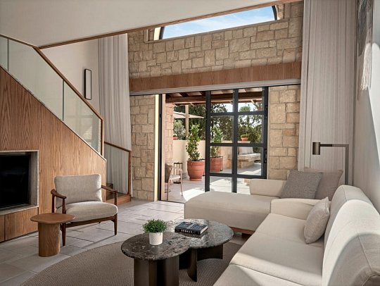 Elysium - Wohnbeispiel Garten Villa Suite mit Privat-Pool (Zimmercodierung V1R)