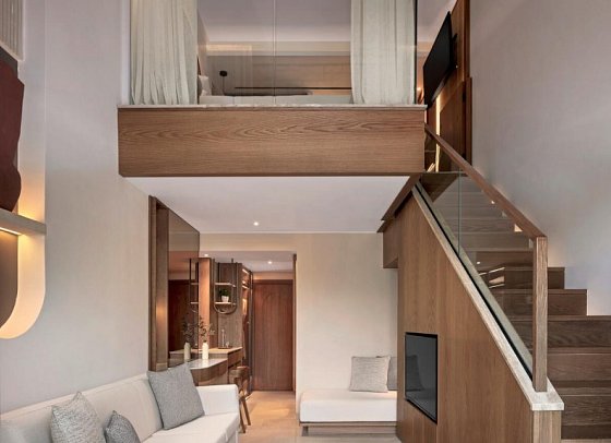Elysium - Wohnbeispiel Duplex Suite (Zimmercodierungen MB1 & MB2)