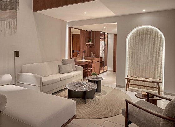 Elysium - Wohnbeispiel Garten Villa Suite mit Privat-Pool (Zimmercodierung V1R)