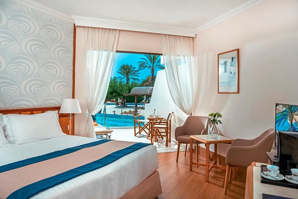 Constantinou Bros Athena Beach - Wohnbeispiel Doppelzimmer Superior Swim-Up (Zimmercodierung DSQ)