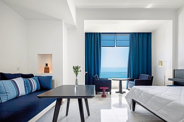 Almyra - Wohnbeispiel Juniorsuite Meerblick (Zimmercodierung JBM)