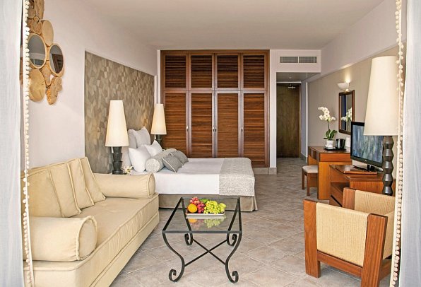Azia Resort & Spa - Wohnbeispiel Juniorsuite Premium Meerblick (Zimmercodierung JMM)