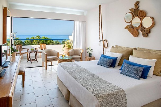 Azia Resort & Spa - Wohnbeispiel Doppelzimmer Superior Meerblick (Zimmercodierung DSM)