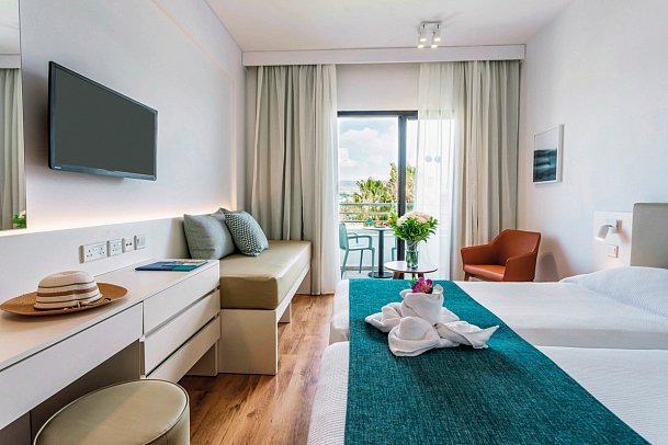 Louis Phaethon Beach - Wohnbeispiel Doppelzimmer Meerblick (Zimmercodierung DBM)