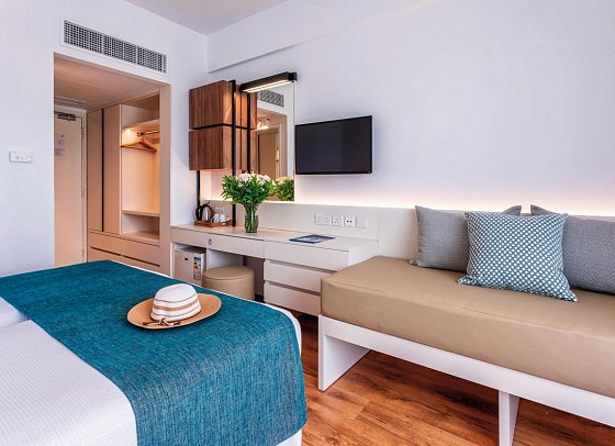 Louis Phaethon Beach - Wohnbeispiel Doppelzimmer (Zimmercodierungen DBL, DC1 & DP1)