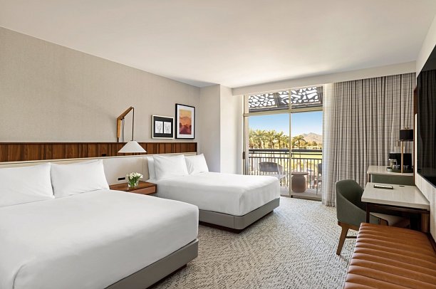 Grand Hyatt Scottsdale Resort - Wohnbeispiel Courtyard View 2-Queens (Zimmercodierung UB4)