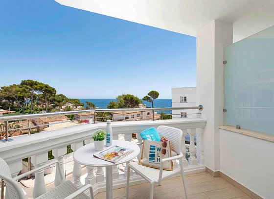 Welikehotel Triton Beach - Beispiel Balkon (Zimmercodierung DD2)