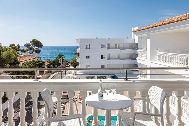 Welikehotel Triton Beach - Beispiel Balkon (Zimmercodierungen DS1 & DD1)