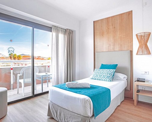 Bahía de Alcudia & Spa - Wohnbeispiel Einzelzimmer (Zimmercodierung EB1)