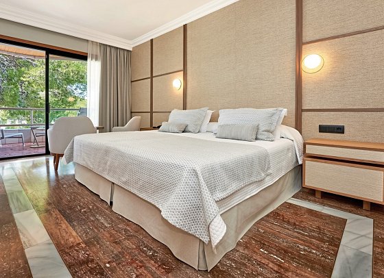Serrano Palace - Wohnbeispiel Doppelzimmer Royal (Zimmercodierungen DB2, D2P & D2M)