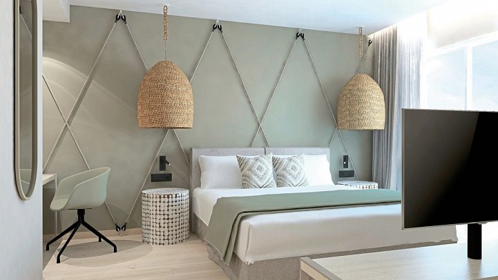 Marins Beach Club - Wohnbeispiel Juniorsuite (Zimmercodierungen JB1 & JB2)