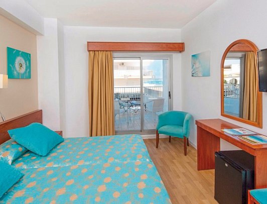 JS Miramar - Wohnbeispiel Doppelzimmer (Zimmercodierungen DP1 & DP2)