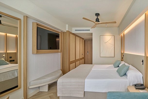 Hipotels Don Juan - Wohnbeispiel Doppelzimmer Select Meerblick (Zimmercodierungen DNM & DC1)